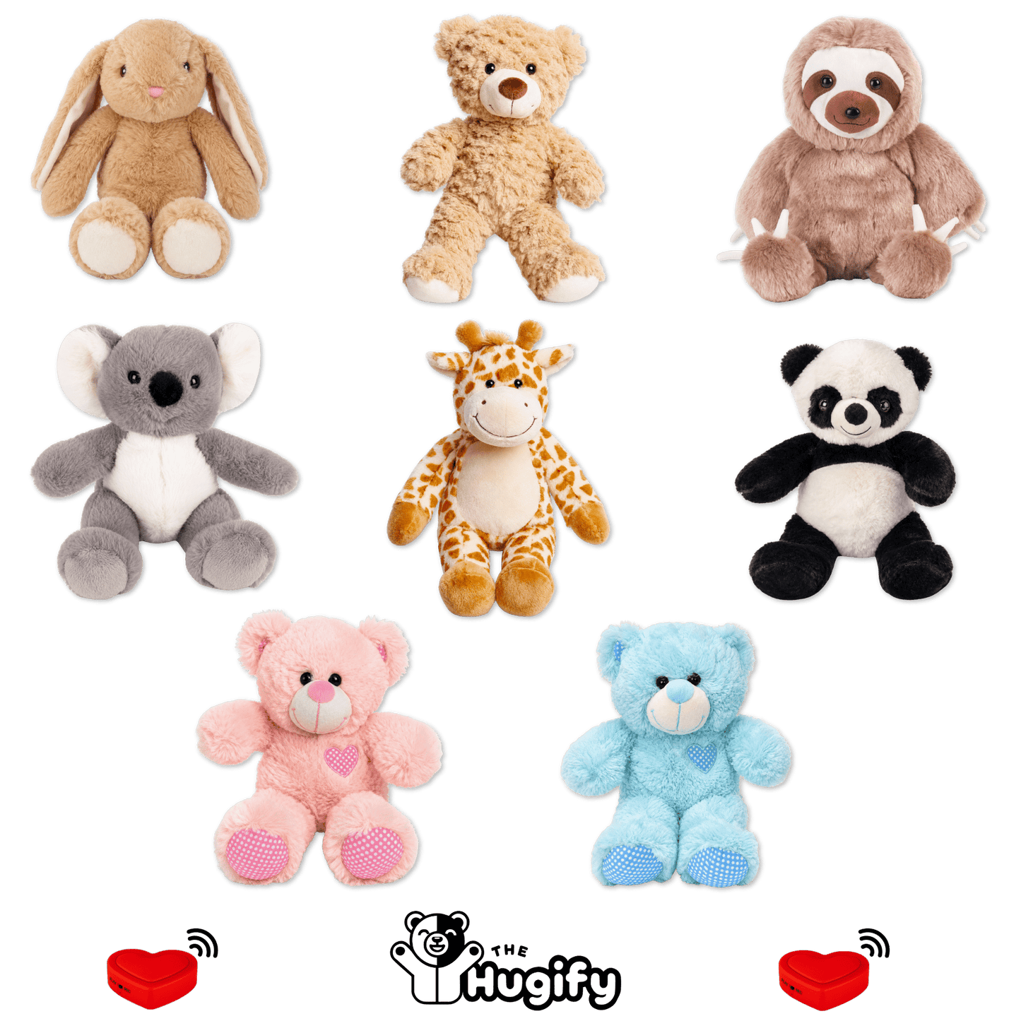 Plüsch-Giraffe mit Sprachaufnahme – Personalisiertes Kuscheltier