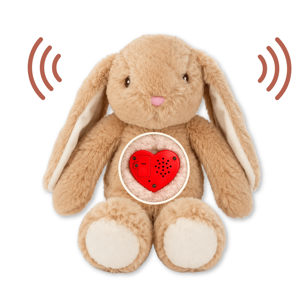 Plüsch-Hase mit Sprachaufnahme – Personalisiertes Kuscheltier