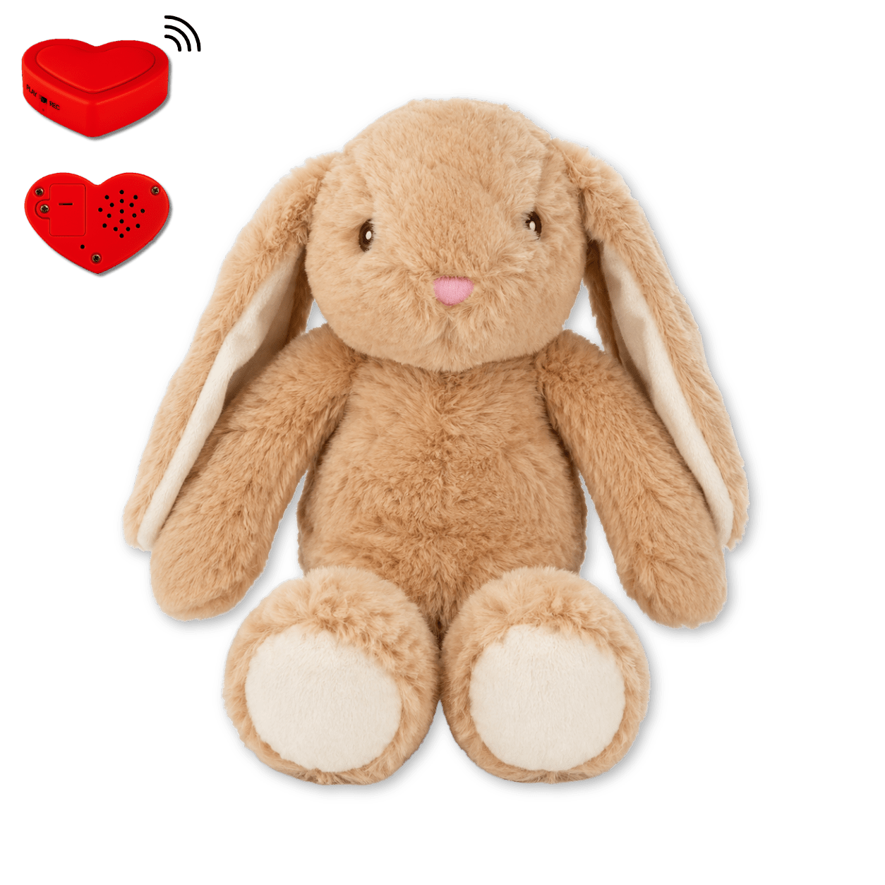 Plüsch-Hase mit Sprachaufnahme – Personalisiertes Kuscheltier