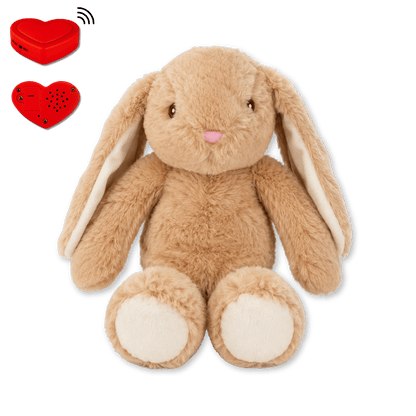 Plüsch-Hase mit Sprachaufnahme – Personalisiertes Kuscheltier