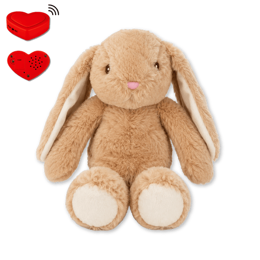 Plüsch-Hase mit Sprachaufnahme – Personalisiertes Kuscheltier