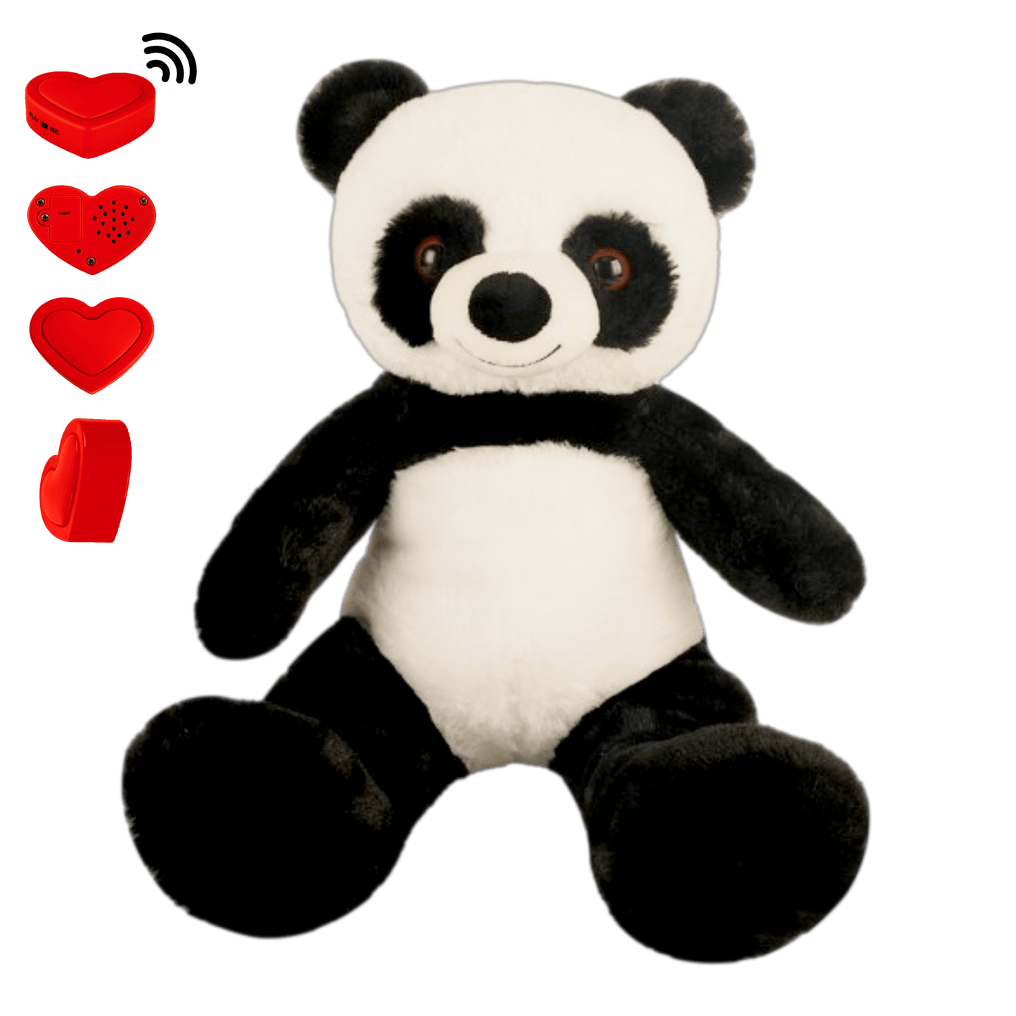 Knuffel Panda met Stemopname – Gepersonaliseerd Cadeau | The Hugify