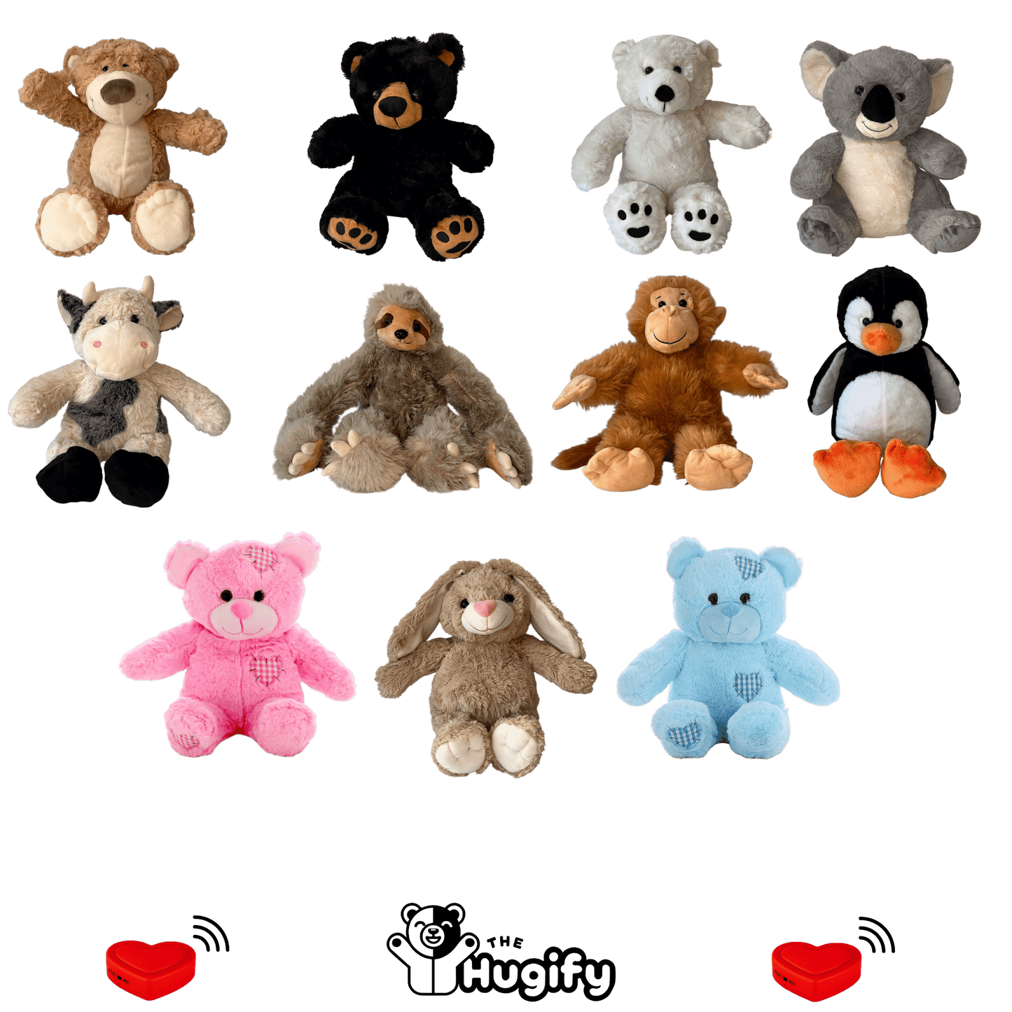 Knuffel Luiaard met eigen geluidsopname